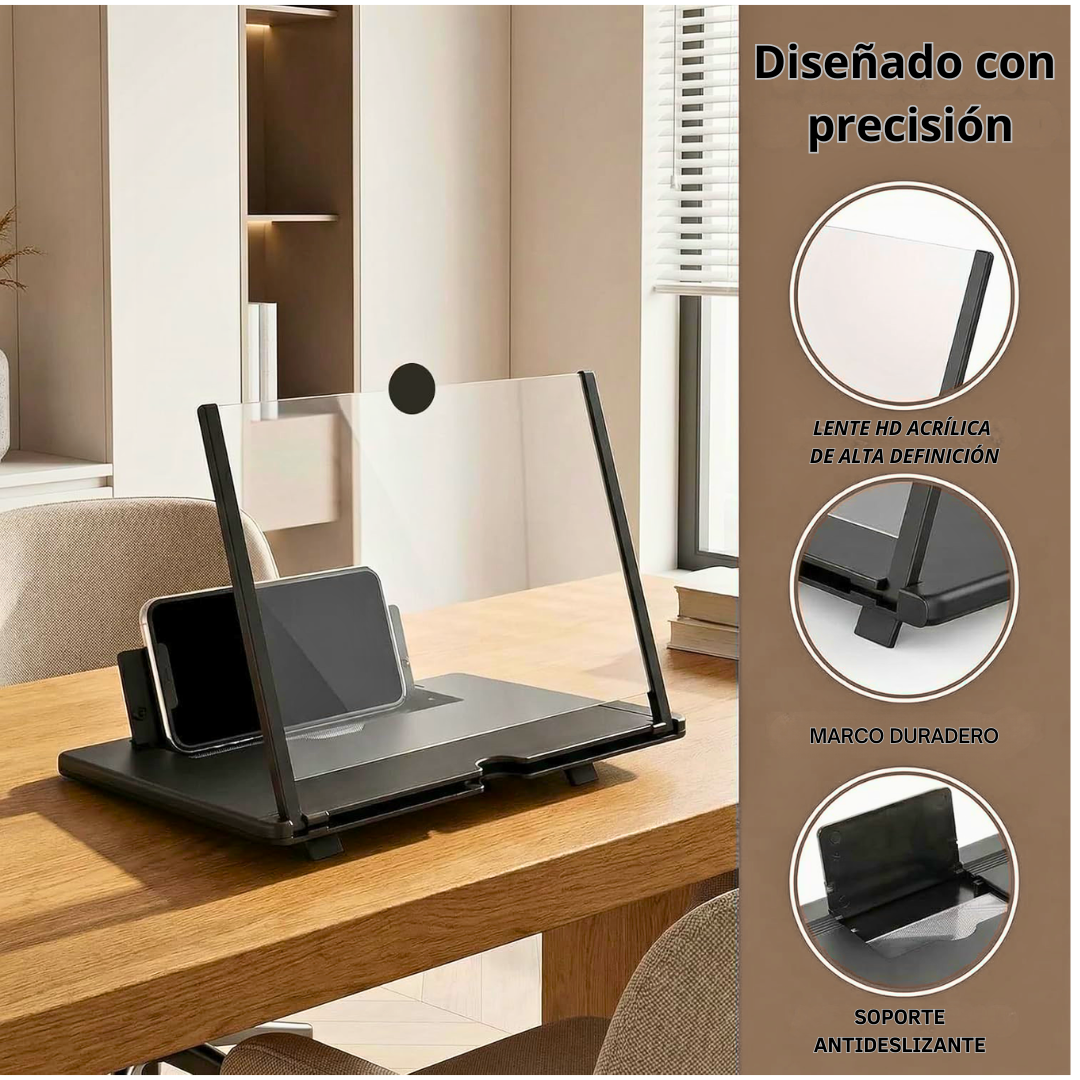 Amplificador de pantalla para teléfono móvil
